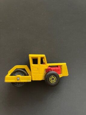 Vintage 1978 Matchbox Toy Bomag Road Roller Vehicle